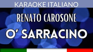 RENATO CAROSONE  O SARRACIN KARAOKE ITALIANO base karaoke italiano🎤 [upl. by Spindell226]