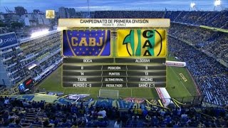 Boca vs Aldosivi Fecha 11 Campeonato de Primera División 2016 [upl. by Simone]