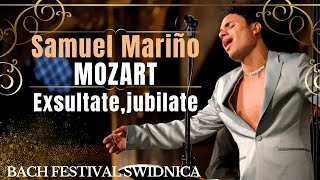 Exsultate jubilate K165 Mozart I Samuel Mariño I Bach Festival Świdnica 2021 [upl. by Hooke290]