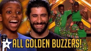 All Golden Buzzers From Britains Got Talent 2023 [upl. by Marco]