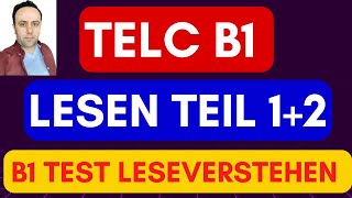 B1 telc  Leseverstehen Teil 1  Texte Überschriften zuordnen  Deutsch lernen [upl. by Rettig]