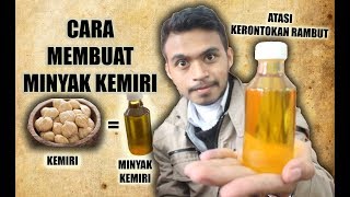 ekstraksi minyak kemiri [upl. by Scrope]