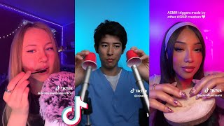 ASMR TikToks  TIKTOK Compilation Part 112  ASMR for deep sleep [upl. by Adnoryt]