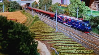 H0 Modelleisenbahn  Mega Fahrvideo Juni 2024 [upl. by Jenda636]