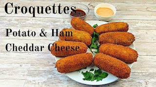 The Ultimate Croquettes Potato Cheddar Cheese Recipe [upl. by Yance877]