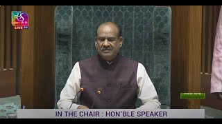 Lok Sabha Speakers Valedictory Remarks as Winter Session 2023 concludes  21 December 2023 [upl. by Zakaria]