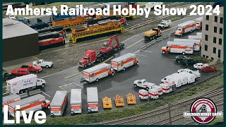 IRL Adventure Live Walkthrough at Amherst Railroad Hobby Show 2024  Springfield MA [upl. by Negaem]