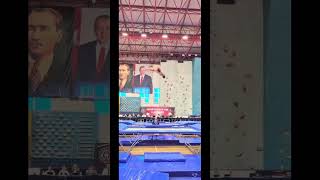 TRAMPOLINE GYMNASTICS CLUBS COMPETITION SAMSUN [upl. by Ettenil]