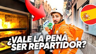 ¿Encontré nuevo trabajo en España 🤑🇪🇸 Ahora soy repartidor ¿Pagan bien les cuento todo [upl. by Relly]