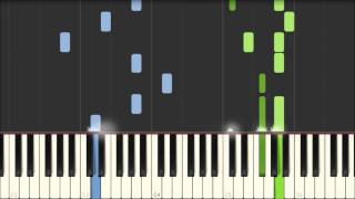 Canon in D  Johann Pachelbel Piano Tutorial Synthesia [upl. by Ysied978]