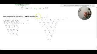 Polynomial Fitting to Solve Recurrence Relations  Part 4 [upl. by Einolem]