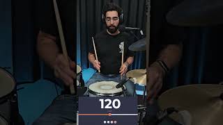 Rebote 120 BPM auladebateria rebote comotocarbateria baterista bateria [upl. by Notnilk613]