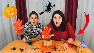 3 HALLOWEEN SLIME VÉR ZOMBINYÁL TÖKBÉL [upl. by Bahr]