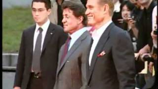 Sylvester Stallone amp Dolph Lundgren in Japan 15 [upl. by Bartholomew205]