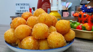 BOLINHAS DE QUEIJO  Rápido e fácil de fazer 😋 [upl. by Torbert]