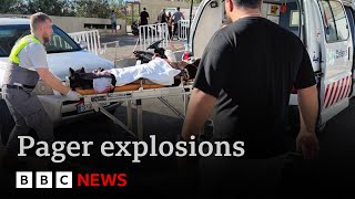 Hezbollah vows to punish Israel after pager blasts kill 9 injure thousands  BBC News [upl. by Anekahs907]