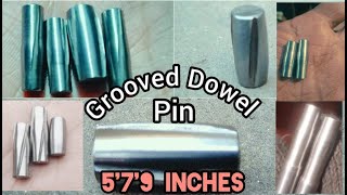 Mastering Precision  Grooved Dowel Pin Manufacturing Unveiled Elevate Your working Game 🛠️quot [upl. by Junie]