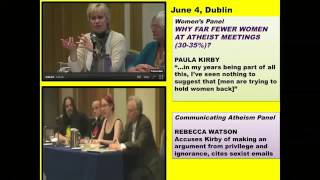 Re How Rebecca Watson poisons Atheist Conferences [upl. by Huberman]