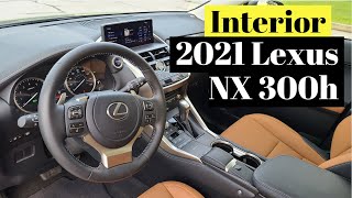 2021 Lexus NX 300h Interior [upl. by Dnarud562]