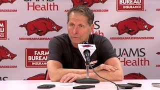 Eric Musselman postgame  Arkansas 106 UNCW 90 [upl. by Wally]