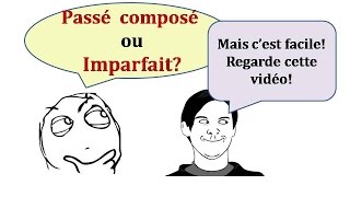 Уроки французского 72 Imparfait vs Passé composé Случаи употребления [upl. by Naic]