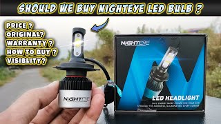 Nighteye LED H4 Bulb Review Answers ALL Your Question Doubts [upl. by Grishilde]