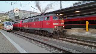 A warm Evening at Munich Railway Station [upl. by Nappie]