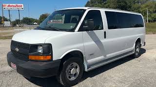 2006 Chevrolet 15Passenger Van 60L V8 One Owner For Sale [upl. by Meid]