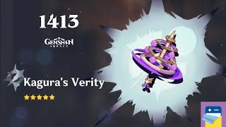 Genshin Impact Pulling for Kagura’s Verity  Update 44  iOS Gameplay Walkthrough Part 1413 [upl. by Alliw898]