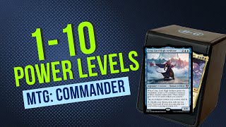 Power Levels 110 Explain MTG Commander mtg magicthegathering mtgcommander [upl. by Llerraf]