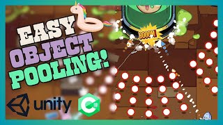 Object Pooling in Unity Easy Tutorial [upl. by Nutsud937]