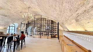 Château HautBrion at La Cave du Château WINE TASTING REVIEW  PessacLéognan Bordeaux France 🇫🇷 [upl. by Novihs330]