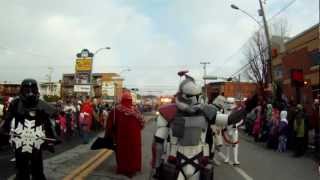 Christmas parade sherbrooke 2012  501st [upl. by Attenahs]