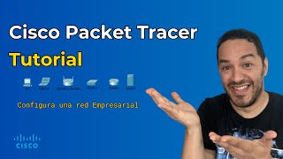 Cisco Packet Tracer Tutorial Crea una Red Empresarial  VLANs DHCP Wireless Router [upl. by Ziana]