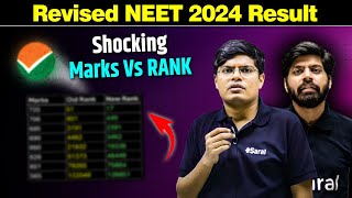 Shocking Marks vs Rank in NEET 2024 Revised Result  NEET 2024 Latest News  NTA NEET Latest update [upl. by Kassab]