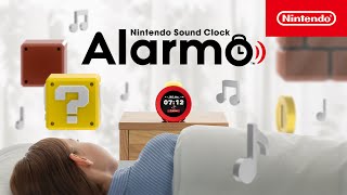 Le réveil musical de Nintendo  Alarmo – Se réveiller est un jeu [upl. by Oag]