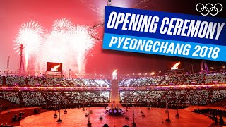 Best moments of the PyeongChang 2018 Opening Ceremony [upl. by Aihset]