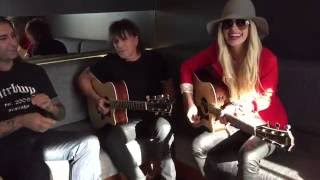 RSO  Richie Sambora amp Orianthi Australian MTRBWY interview amp performance 2016 [upl. by Lliw]