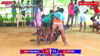 ROUND 1ILLUPPUR vs RRR FINANCE ALANGUDIPUDUKKOTTAIVITUDHI KABADDI TOURNAMENT2024 [upl. by Nevla]