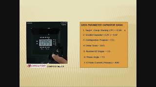 Cara Setting Parameter Power Factor Circutor Computer Max 12F [upl. by Talbert]