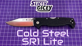 Cold Steel SR1 Lite  The Ultimate Beater [upl. by Anafetse184]