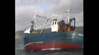 An Irish fishing trawler herring fishing [upl. by Swehttam124]