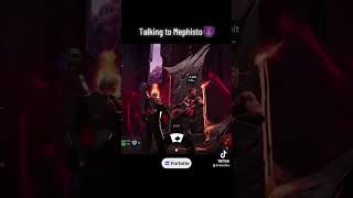 Deal with the Devil 😈 mephisto fortnitechapter5 fortnitemares [upl. by Tanny521]