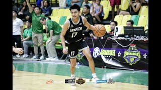 Jhomel Ancheta Highlights  CORSA Tires vs Benilde Blazers [upl. by Schilt]