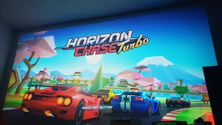 Horizon Chase Turbo  PS4 Pro Version  200 inch Projector [upl. by Eivlys]