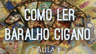 COMO LER BARALHO CIGANO  AULA 01 [upl. by Albin]