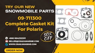 Polaris Snowmobile Complete Gasket Kit 09711300 osakamarine snowmobileparts gaskets [upl. by Arotak]