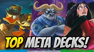 THE BEST DISNEY LORCANA DECKS OF THE WEEK  Shimmering Skies Meta Report [upl. by Isadora]