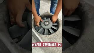 HOW TO REPLACE EVAPORATOR MOTOR  CARRIER ELITE LINE REEFER CONTAINER [upl. by Kalfas990]