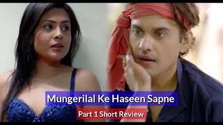 Mungerilal Ke Haseen Sapne  Part 1 Webseries review OOLALA App  Rani Pari  Shakespeare  simran [upl. by Aseeram]